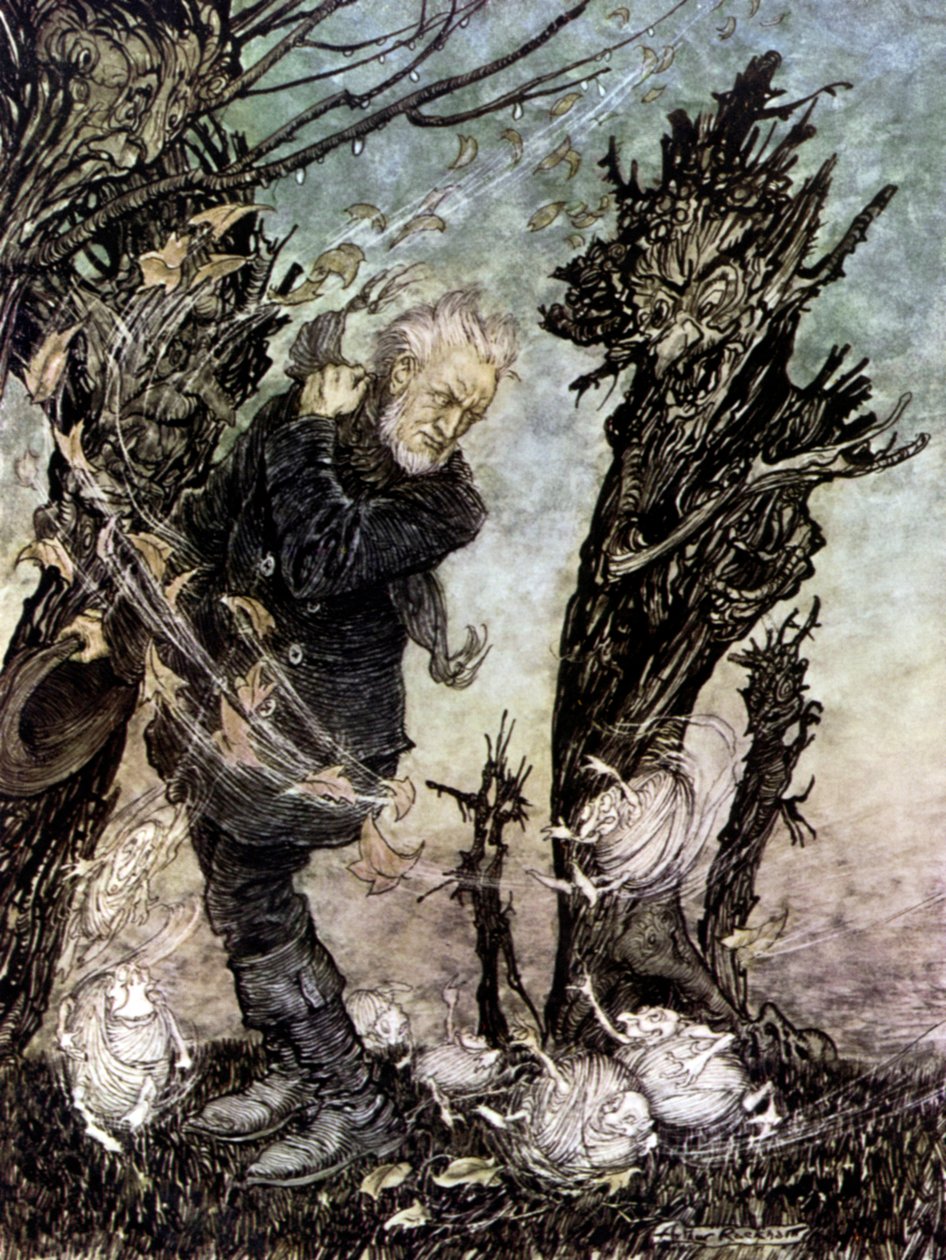 Henrik Ibsen s Peer af Arthur Rackham