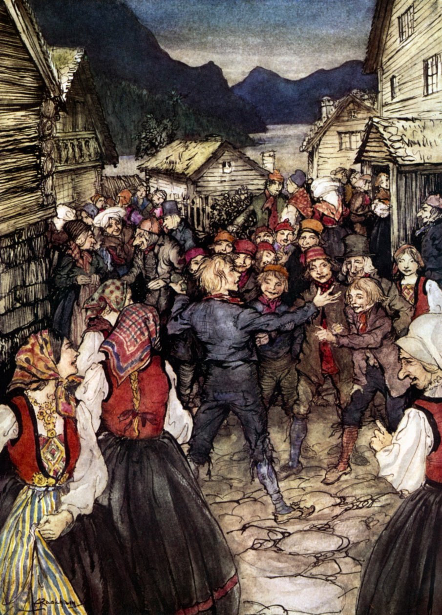 Henrik Ibsen s Peer af Arthur Rackham