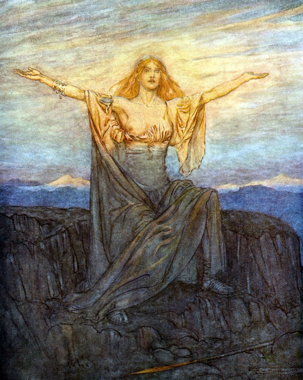 Siegfried af Arthur Rackham