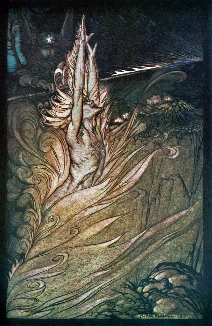 Valkyrien Valkyrien af Arthur Rackham