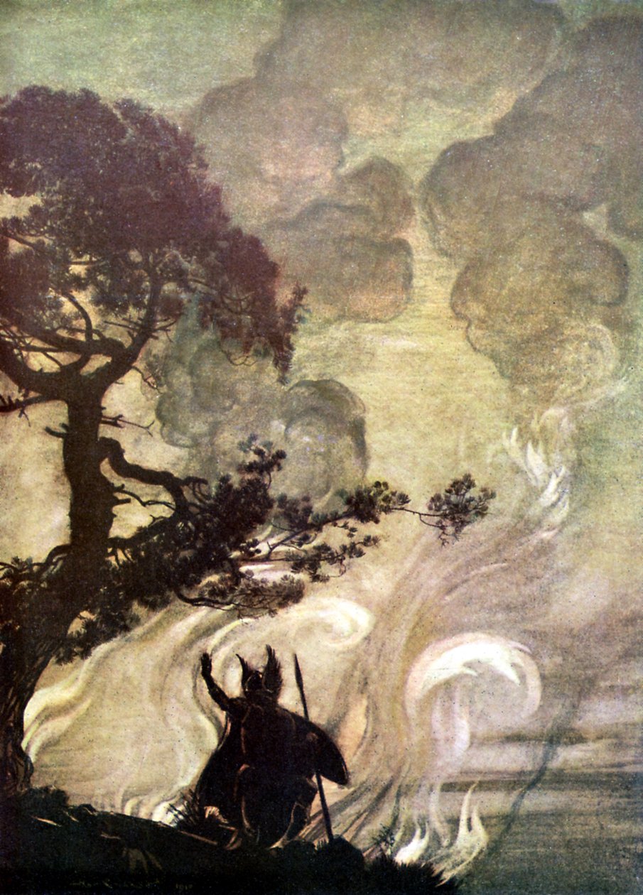 Valkyrien Valkyrien af Arthur Rackham