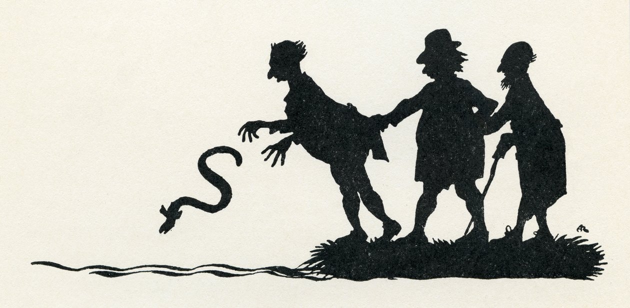 De vise mænd fra Gotham af Arthur Rackham