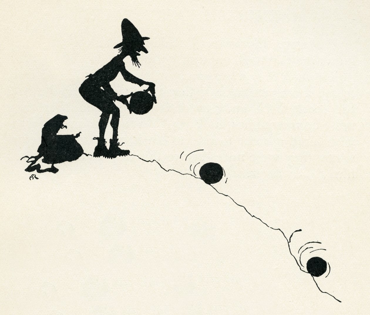 De vise mænd fra Gotham af Arthur Rackham