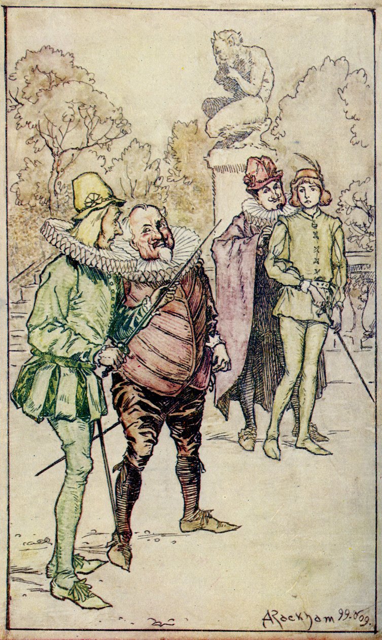 Timon af Athen af William Shakespeare af Arthur Rackham