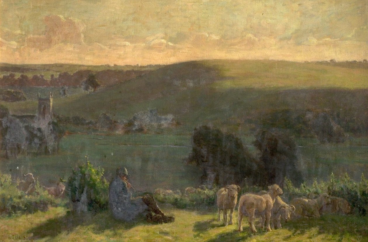 I Down Country, 1900 af Arthur Tomson
