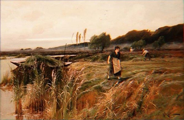 En sommerhøst af Arthur Walker Redgate