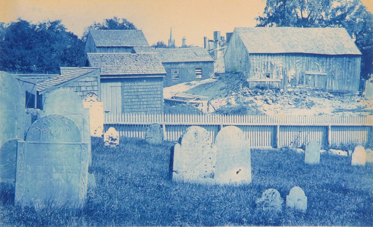 Kirkegård i Ipswich af Arthur Wesley Dow