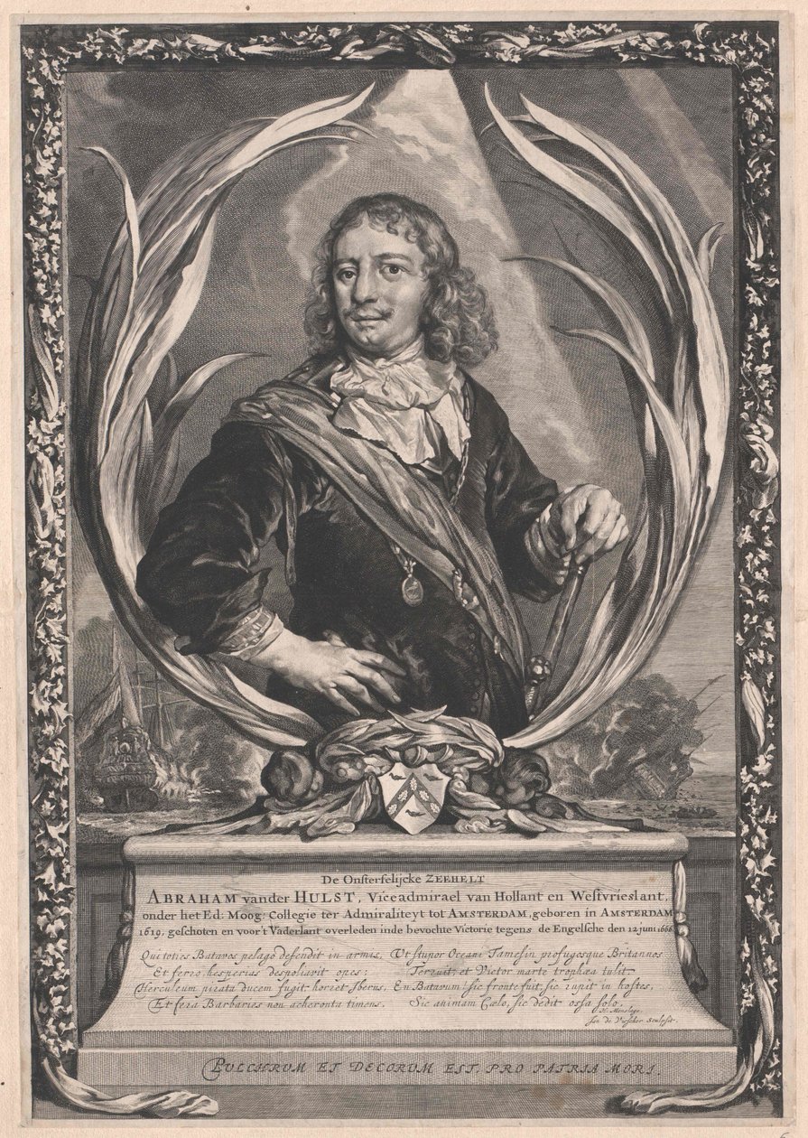 Abraham van der Hulst af Artist Unknown