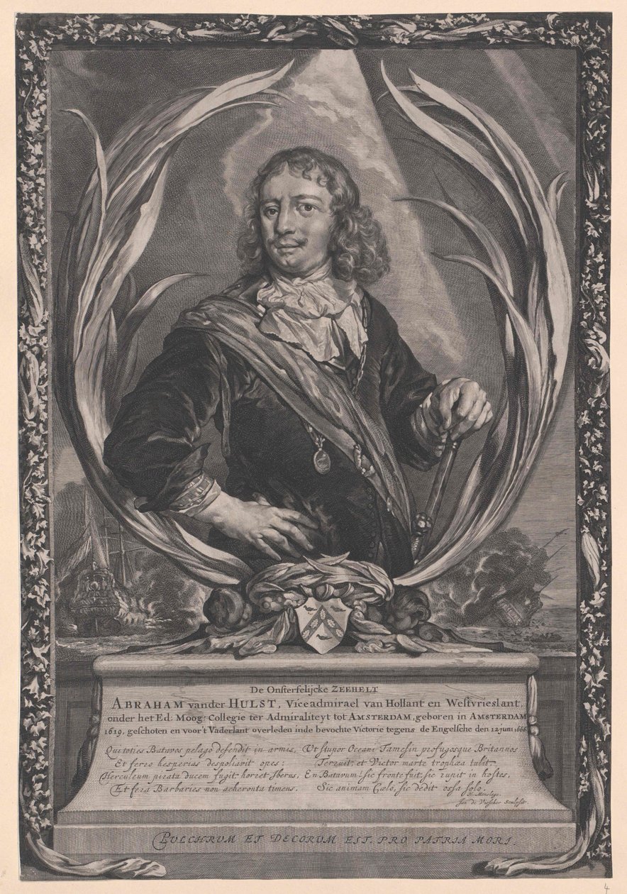 Abraham van der Hulst af Artist Unknown