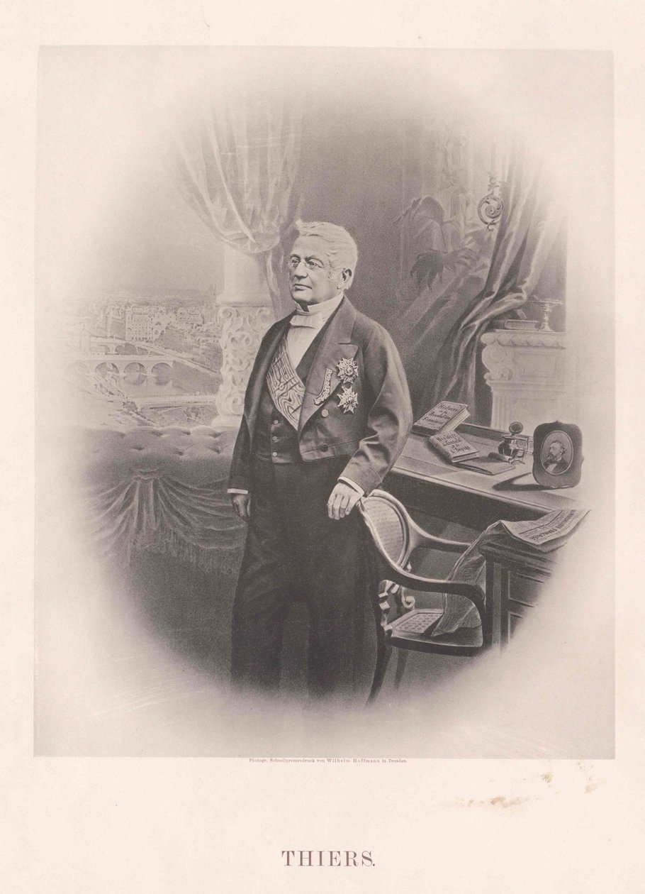 Adolphe Thiers af Artist Unknown