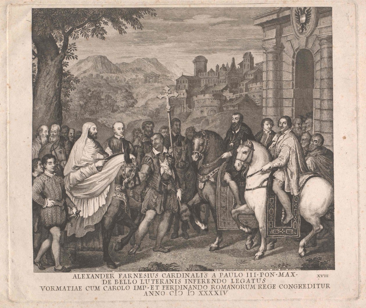 Alexander Farnese af Artist Unknown