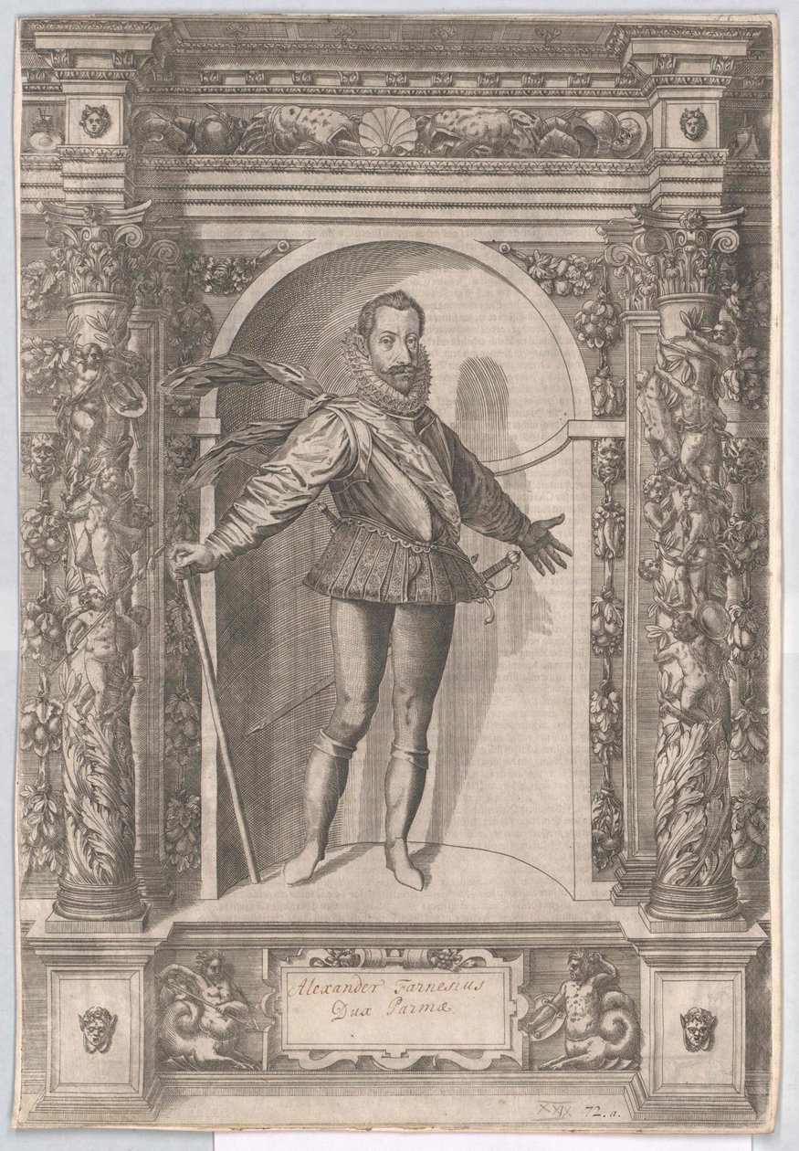 Alexander Farnese af Artist Unknown