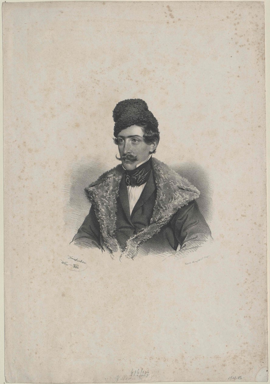 Alexander Graf Stadnicki af Artist Unknown