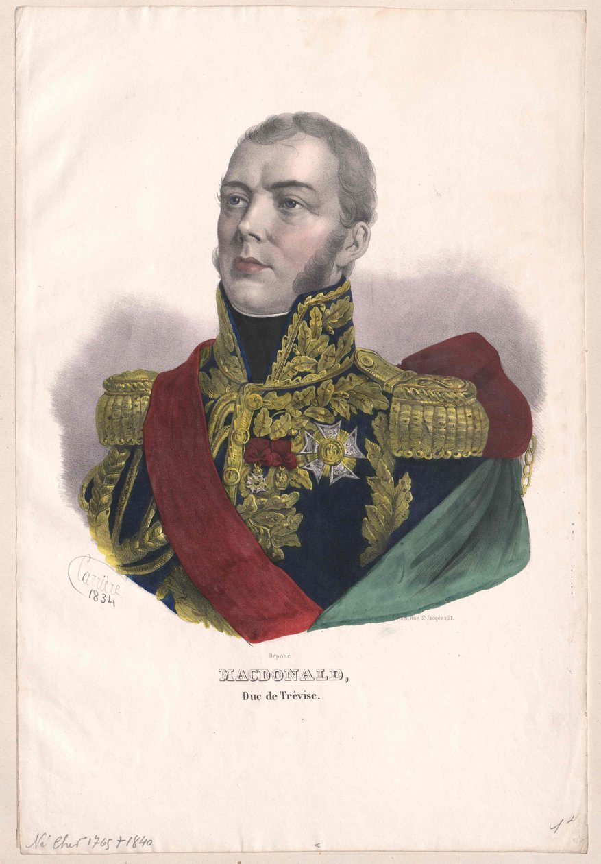 Alexandre MacDonald (print) af Artist Unknown