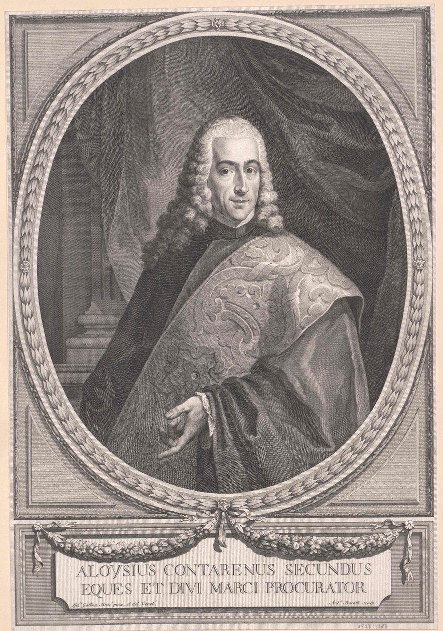 Aloysius Secundus Contarini af Artist Unknown