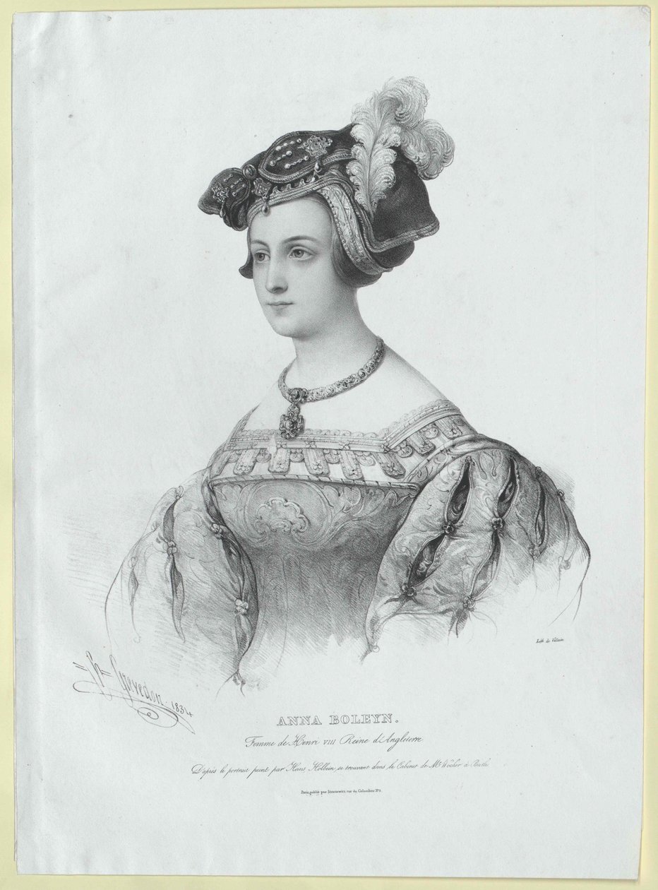 Anne Boleyn af Artist Unknown