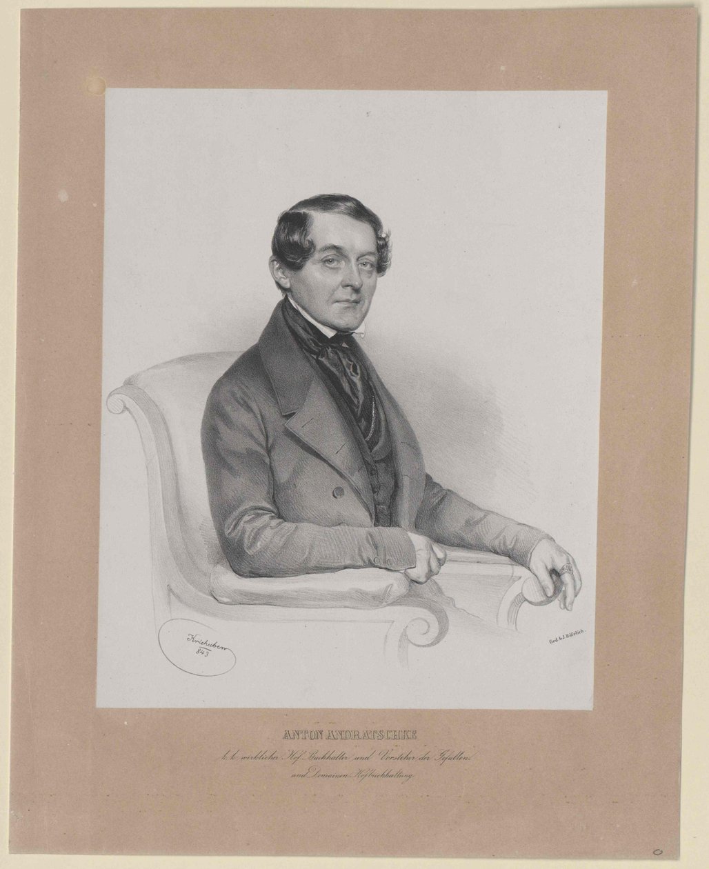 Anton Andratschke af Artist Unknown