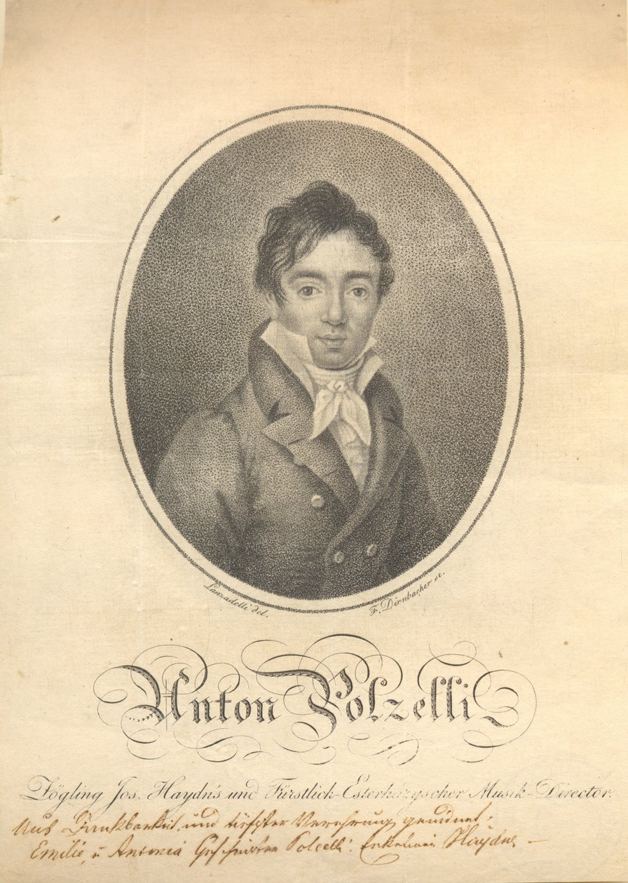 Anton Polzelli af Artist Unknown