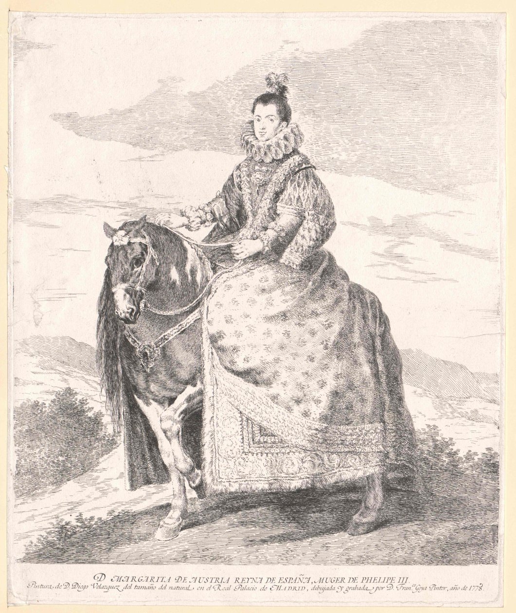 Ærkehertuginde af Østrig (1584-1611) Margaret af Artist Unknown