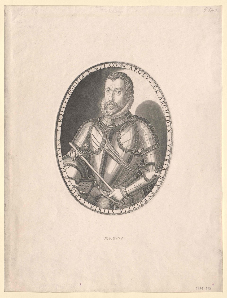 Ærkehertug af Østrig Karl af Artist Unknown