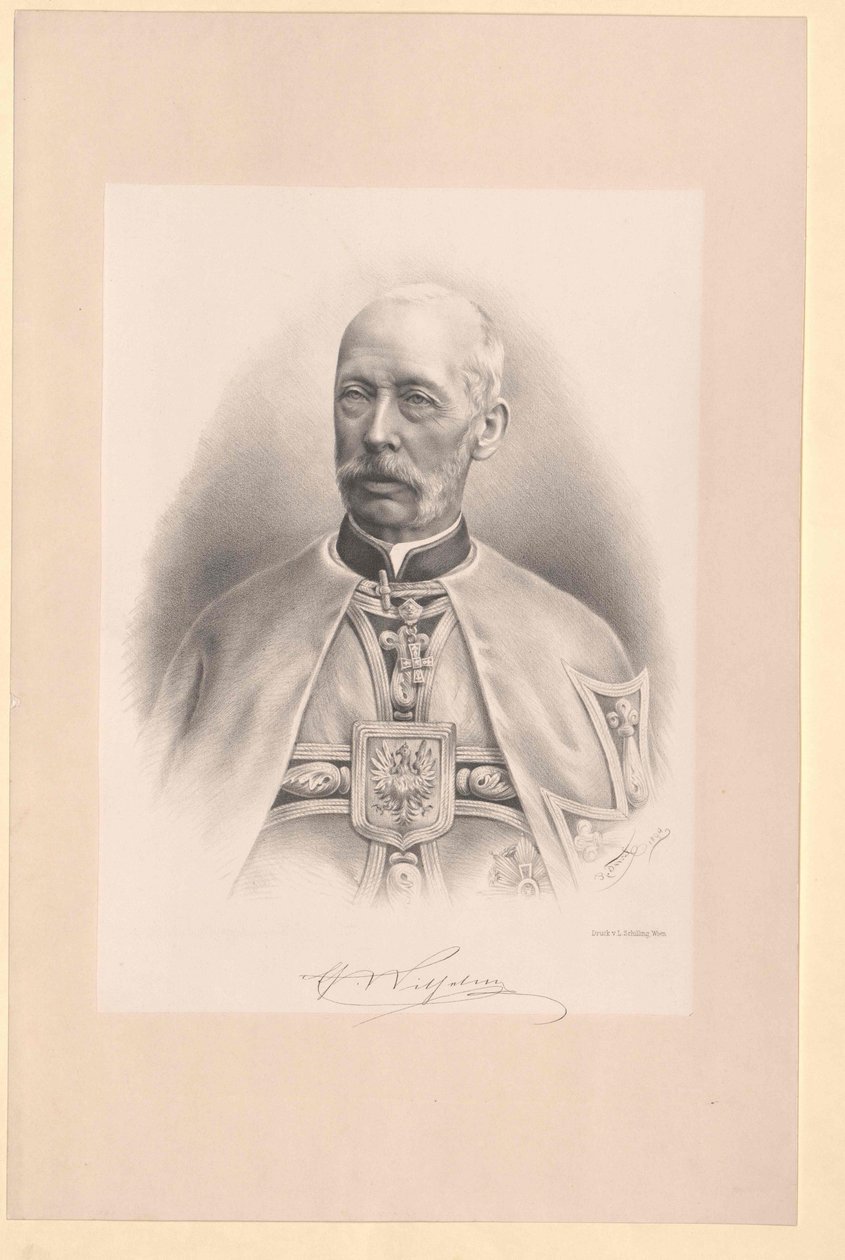 Ærkehertug af Østrig Wilhelm (print) af Artist Unknown