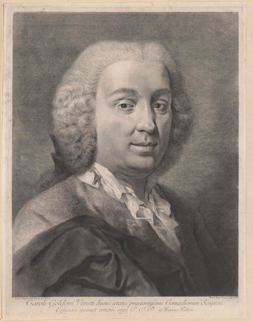 Carlo Goldoni af Artist Unknown