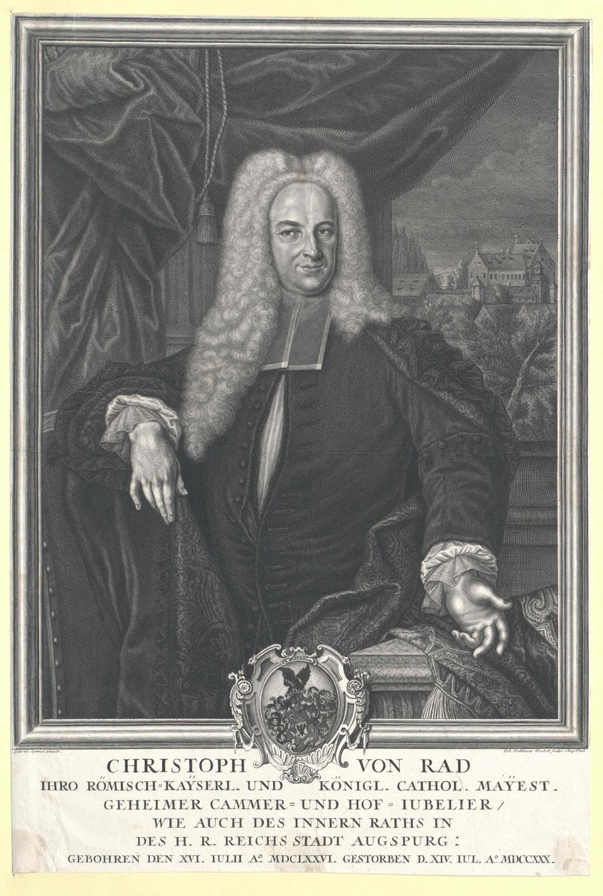 Christoph von Rad af Artist Unknown