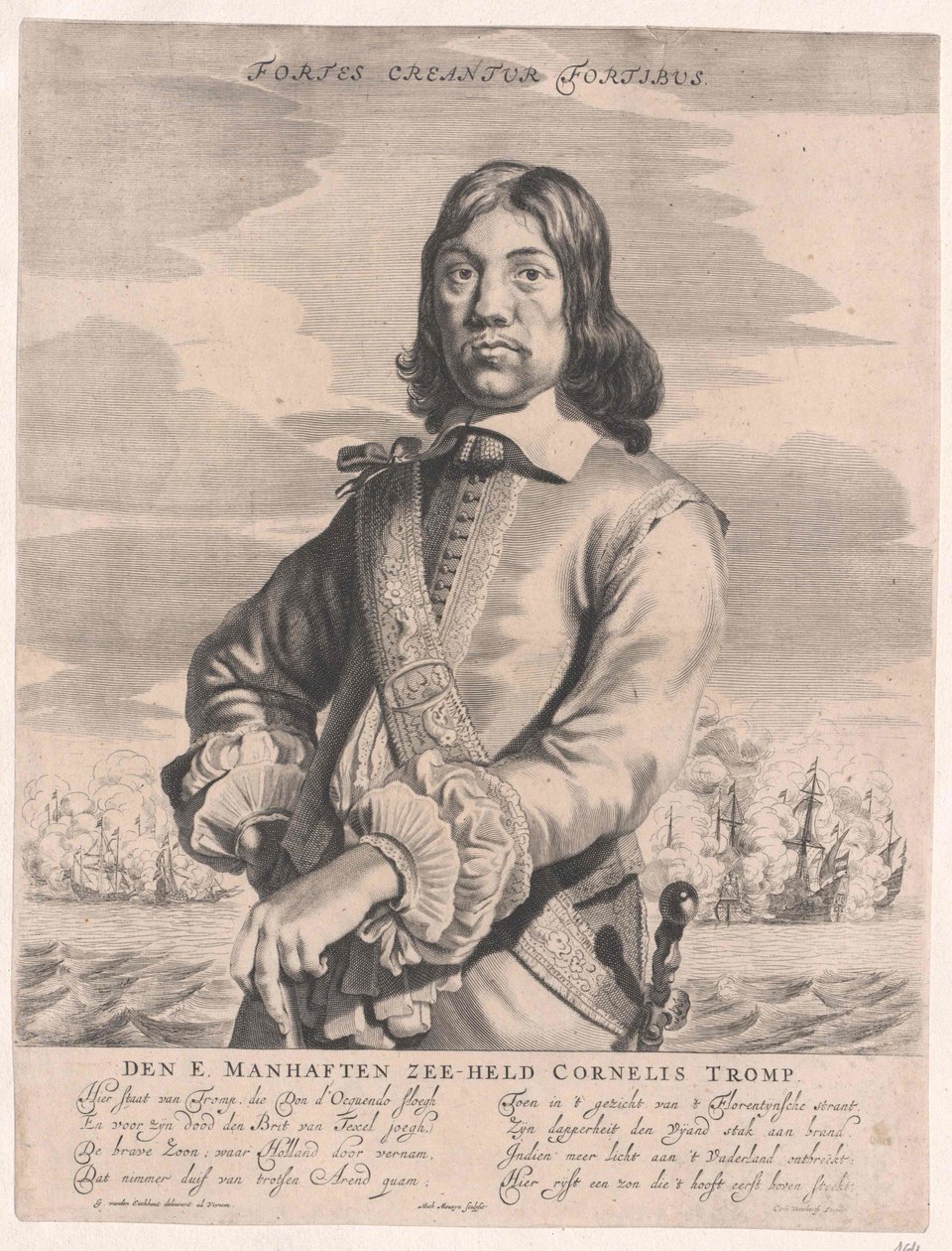 Cornelis Tromp af Artist Unknown