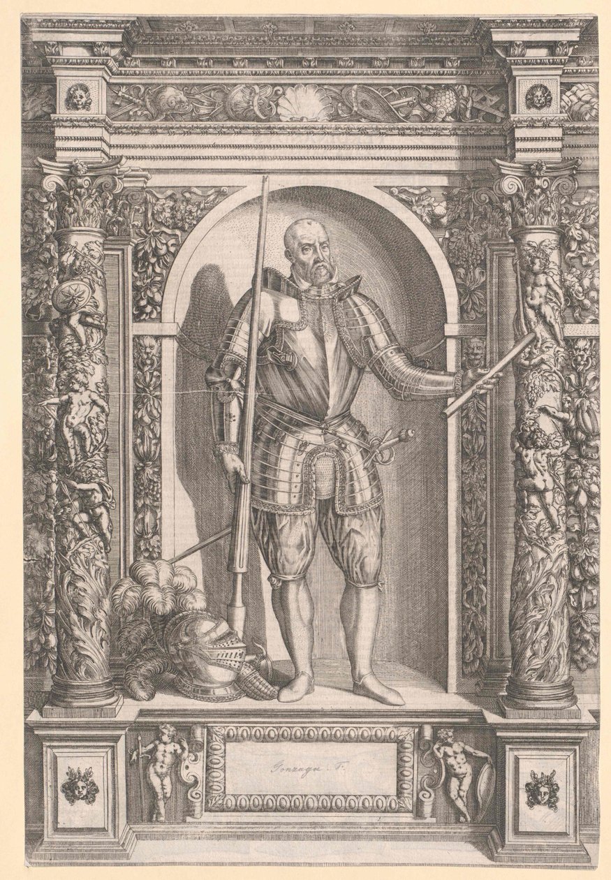 Greve af Guastalla Ferdinand I af Artist Unknown