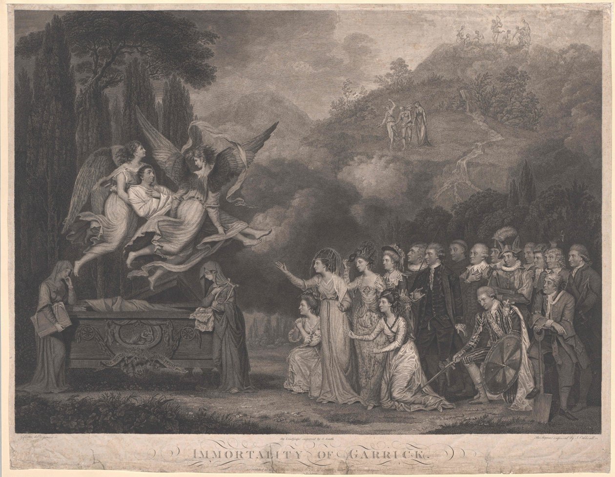 David Garrick af Artist Unknown