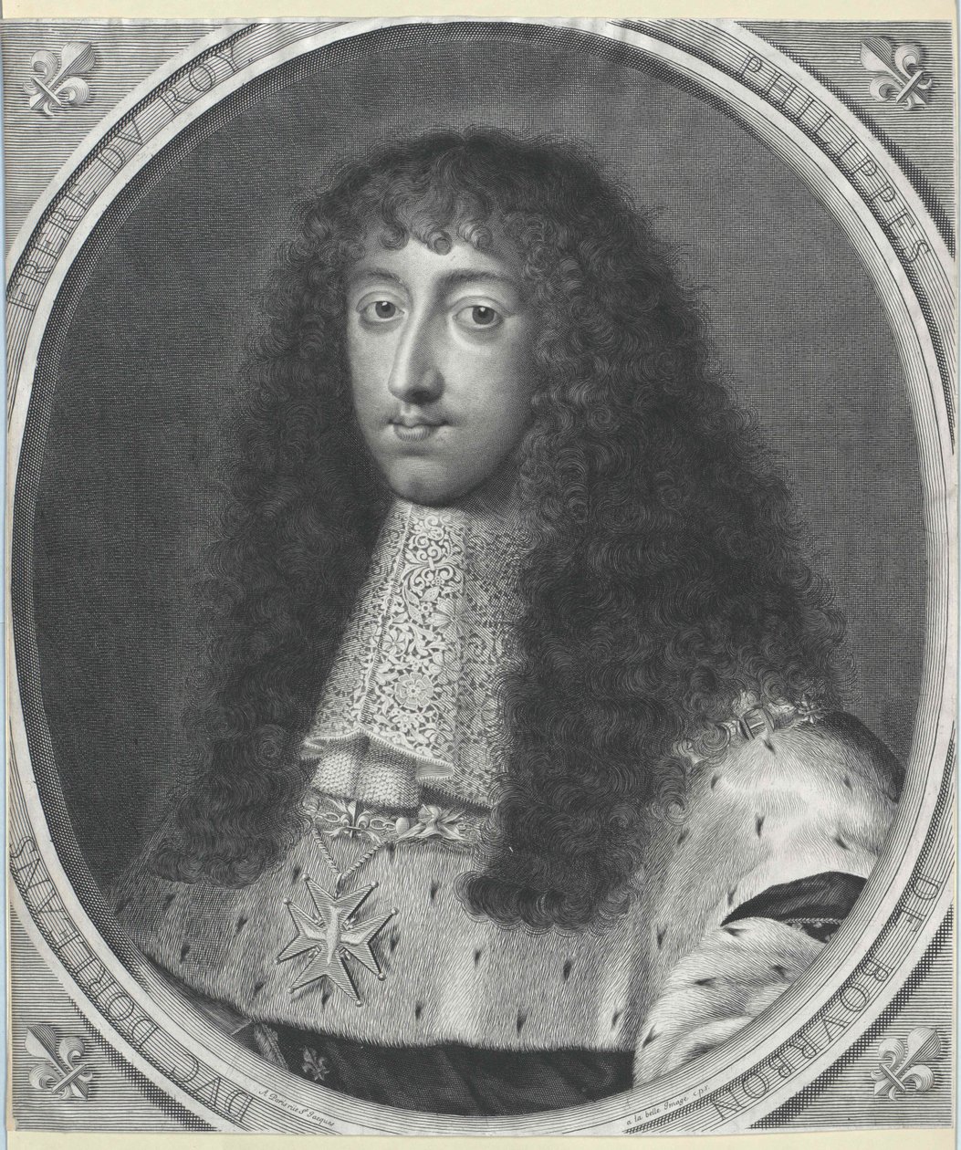 Hertug af Orl0061006es Philipp (print) af Artist Unknown