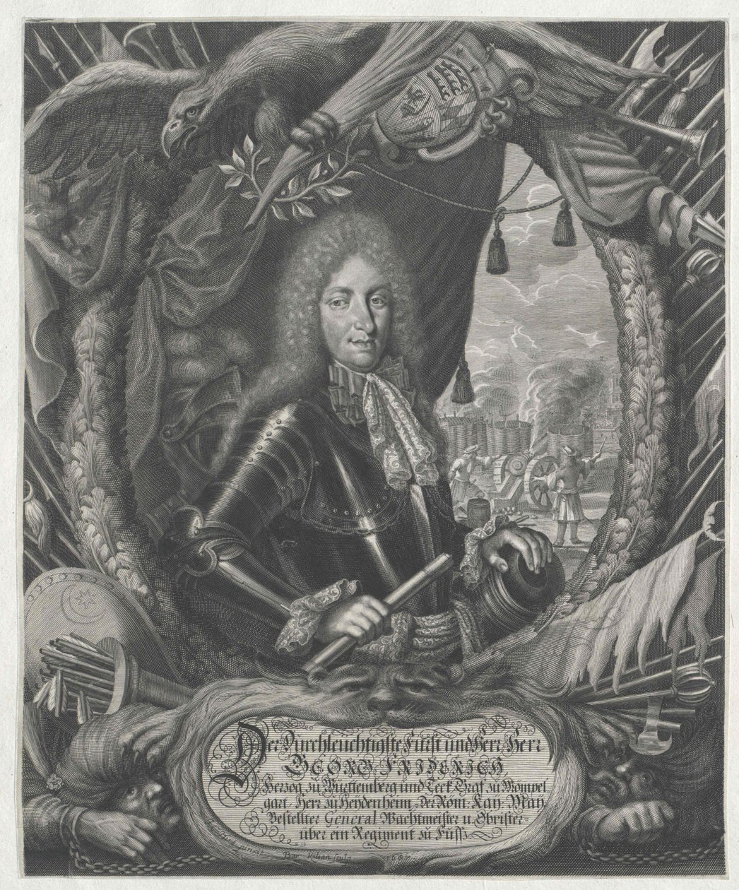Hertug af Württemberg Georg Frederick af Artist Unknown