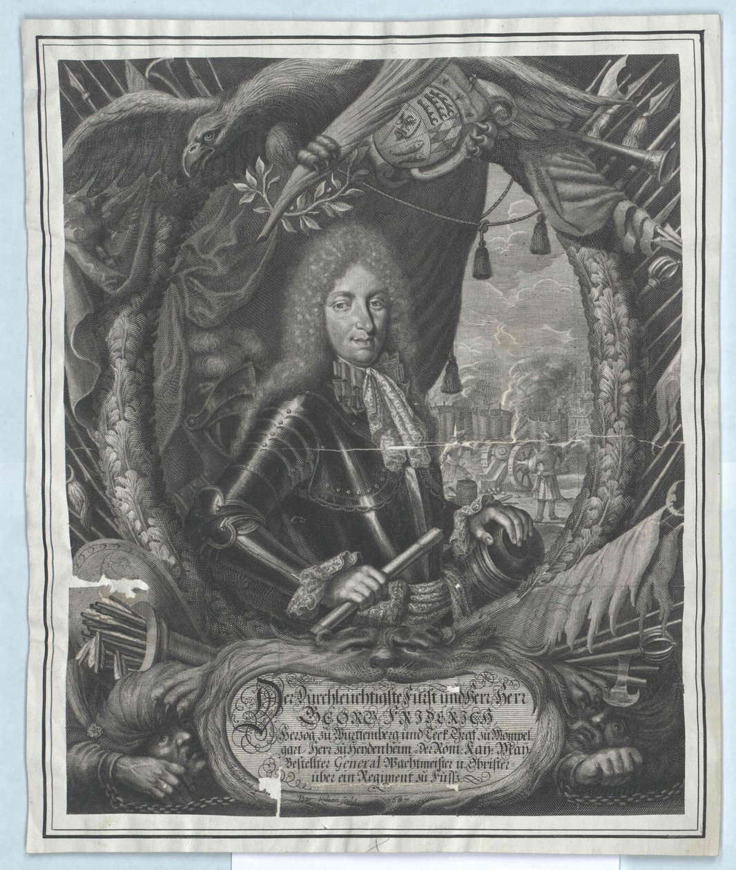 Hertug af Württemberg Georg Frederick af Artist Unknown