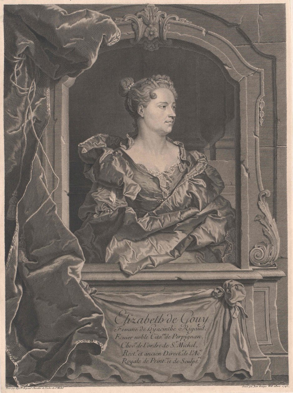 Elisabeth de Gouix af Artist Unknown