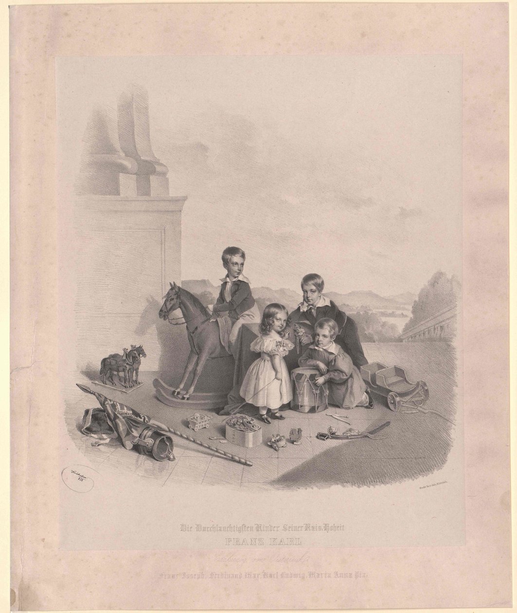 Kejser af Østrig Franz Joseph I af Artist Unknown