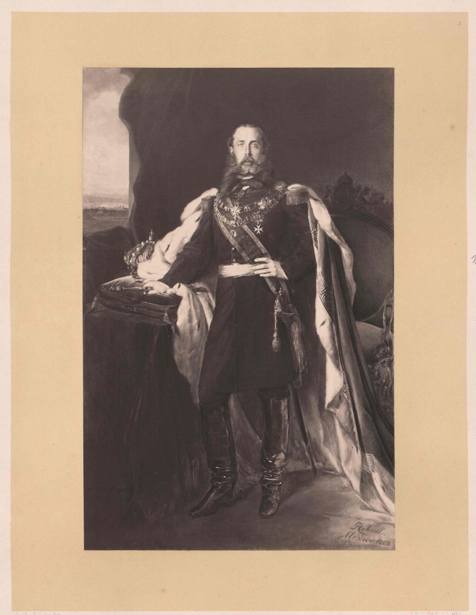 Kejser af Mexico Maximilian I af Artist Unknown