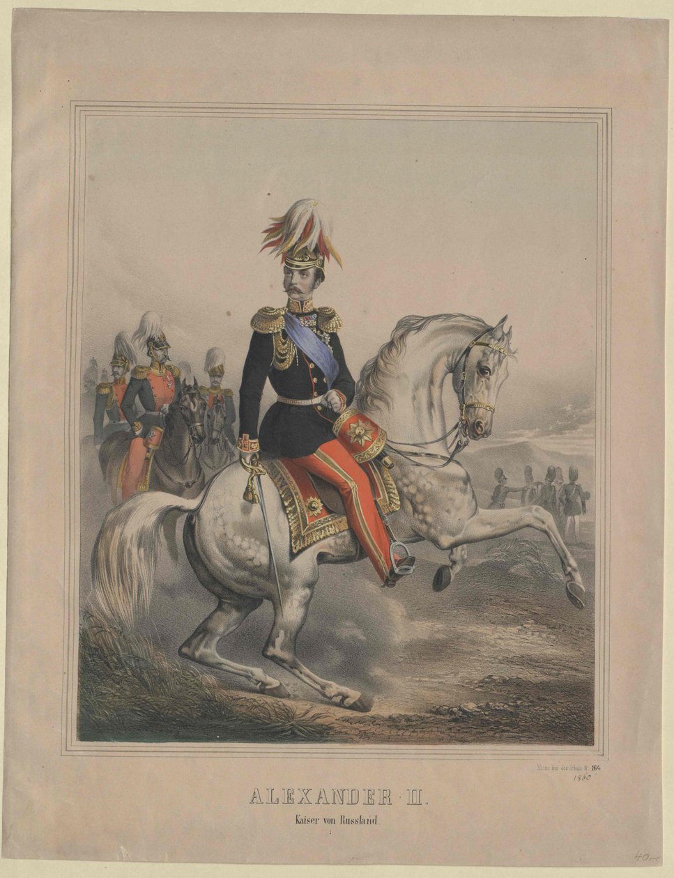 Kejser af Rusland Alexander II af Artist Unknown