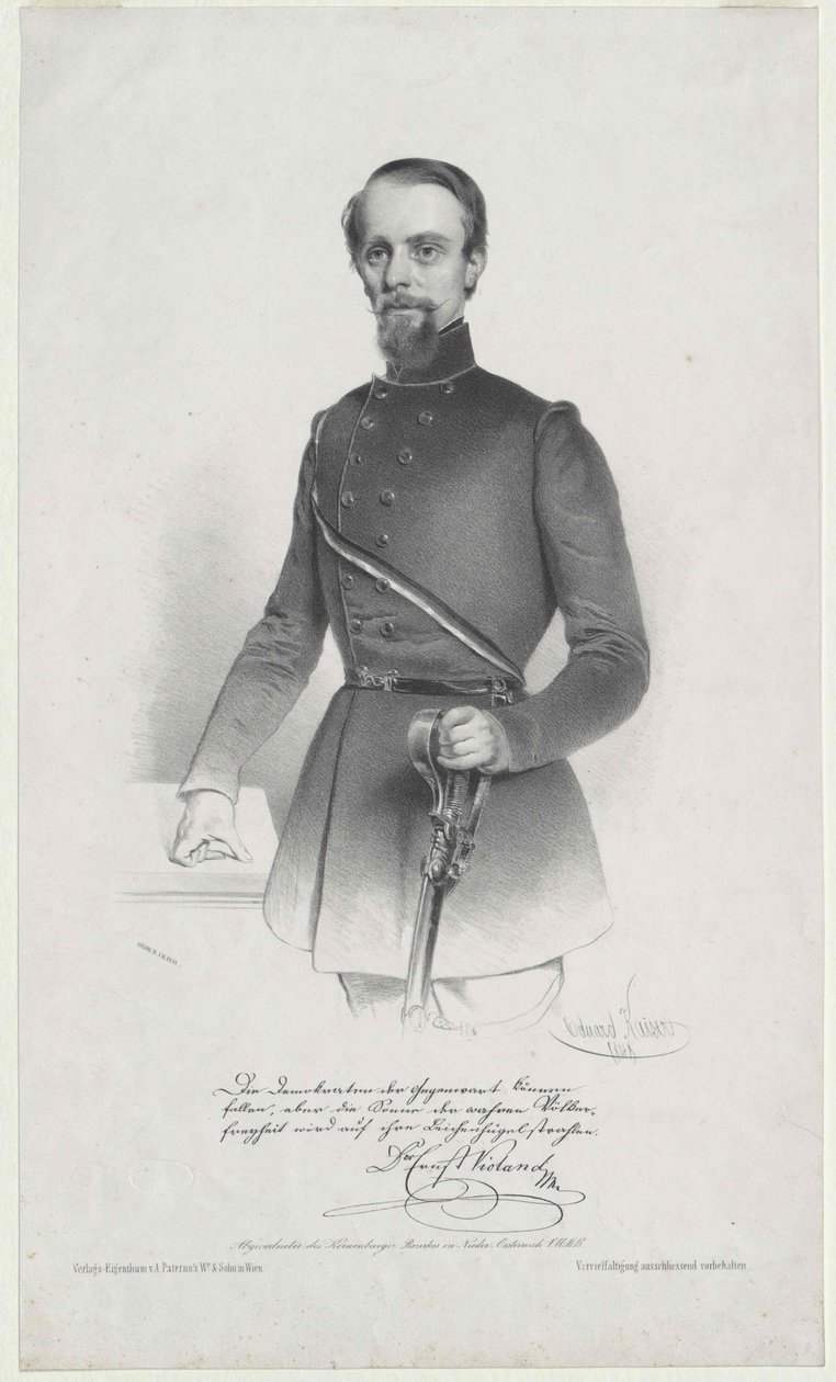Ernest ridder Violand af Artist Unknown