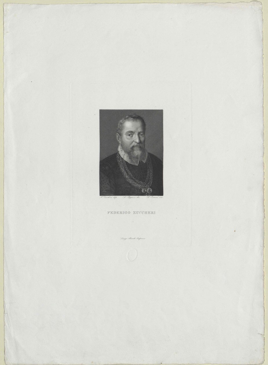 Federico Zuccaro (tryk) af Artist Unknown