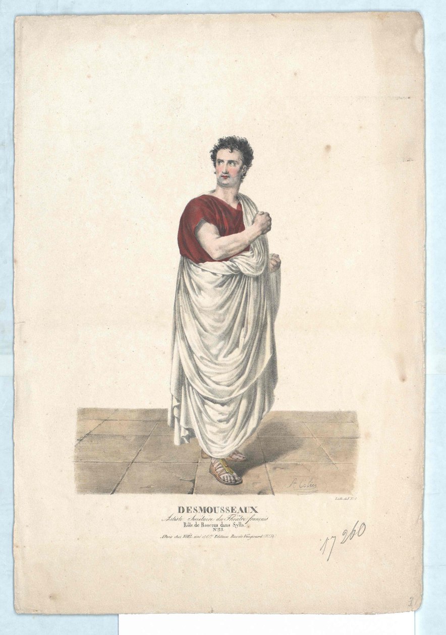 Felicite Auguste Desmousseaux af Artist Unknown