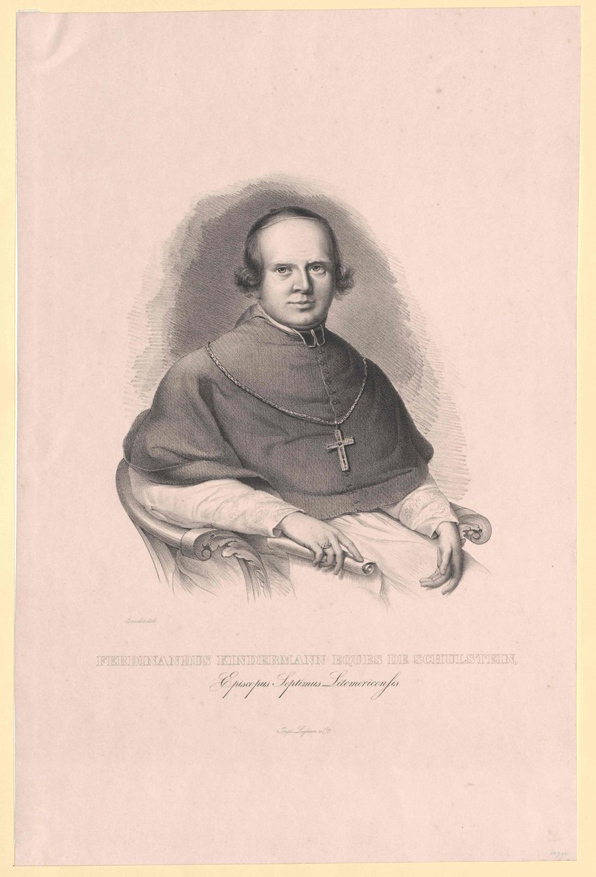 Ferdinand ridder Kindermann-Schulstein af Artist Unknown