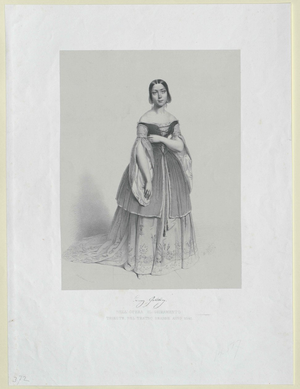 Francesca Zlotoryja af Artist Unknown