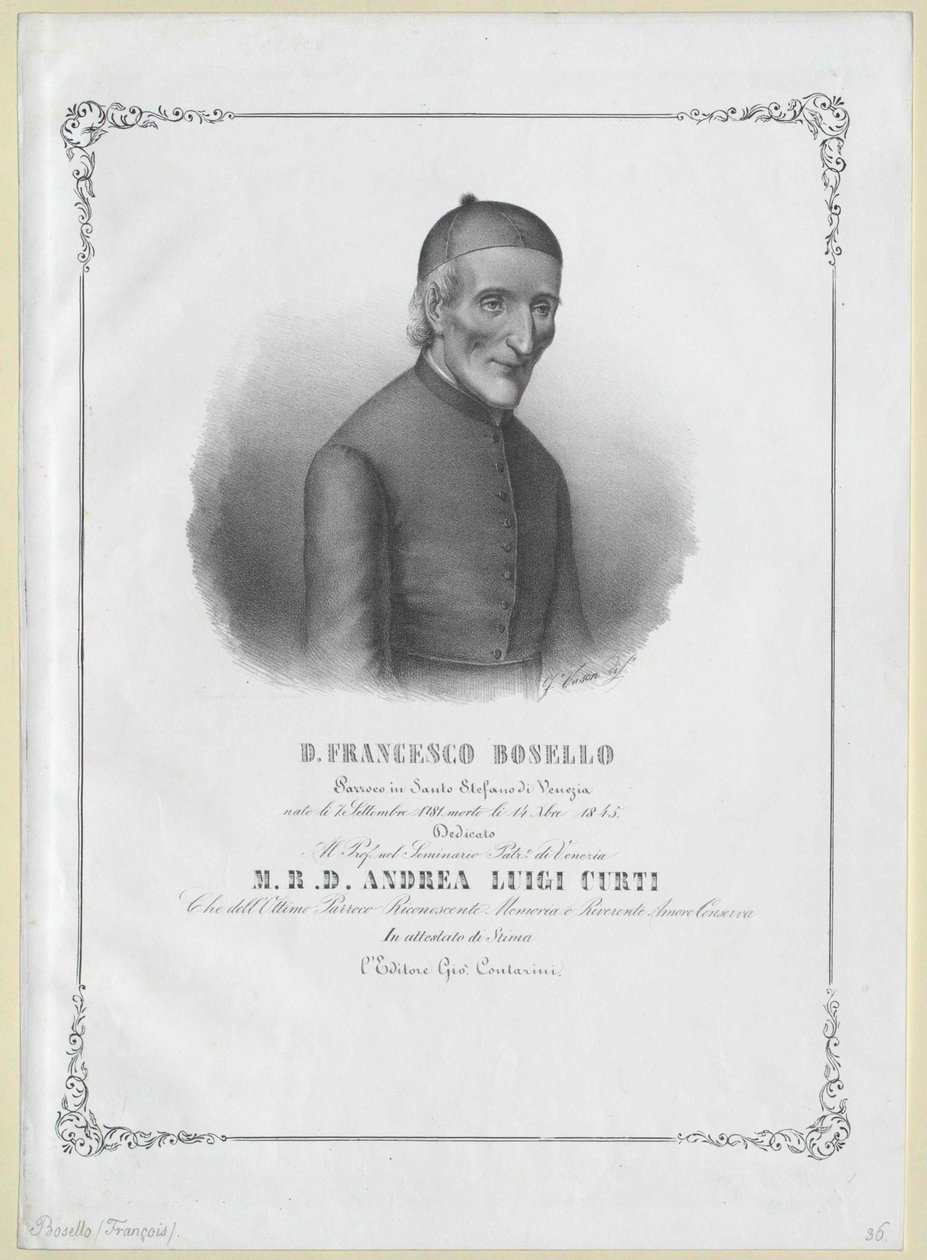 Francesco Bosello (tryk) af Artist Unknown