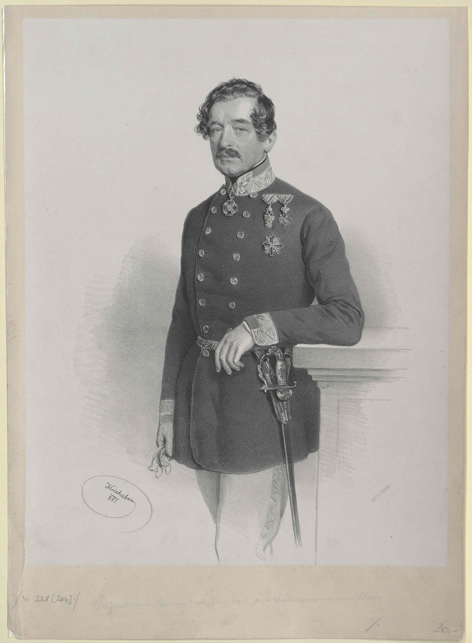 Franz Karl von Braunitzer-Braunenthal af Artist Unknown