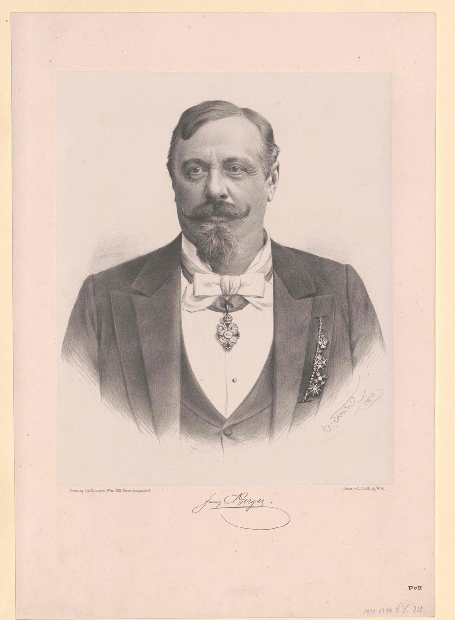 Franz Ritter Berger af Artist Unknown