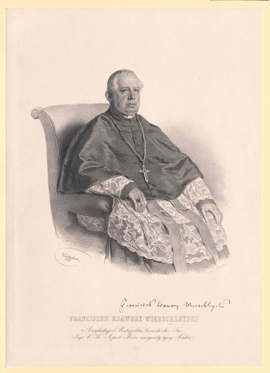 Franz Xavier ridder Wierzchleyski af Artist Unknown