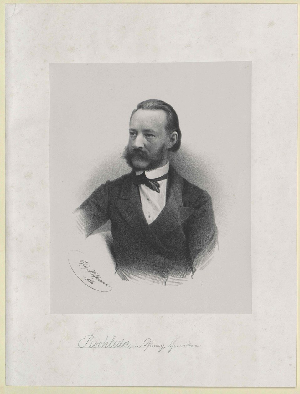 Friedrich Rochleder (tryk) af Artist Unknown
