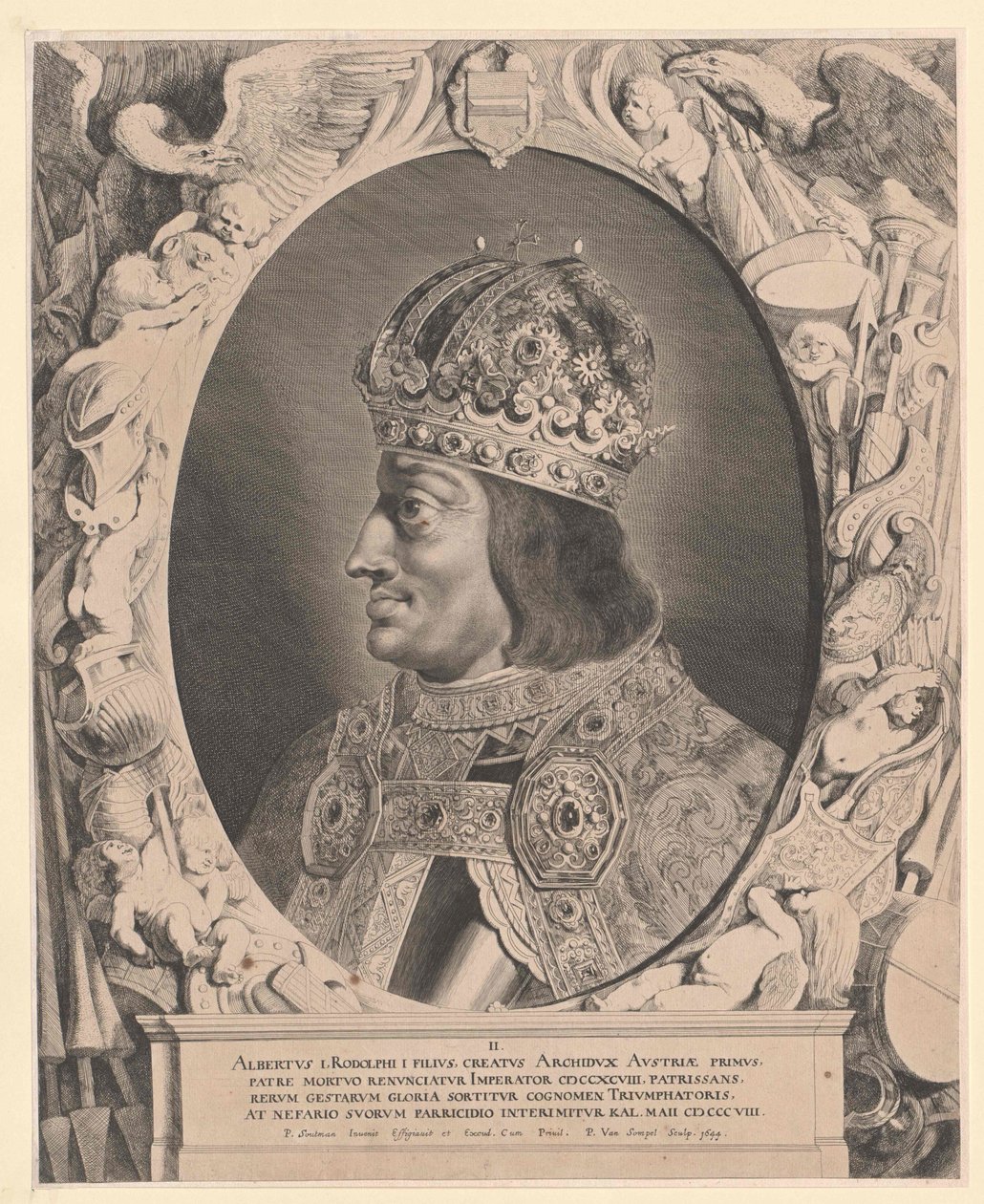 Den tyske konge Albert I af Artist Unknown