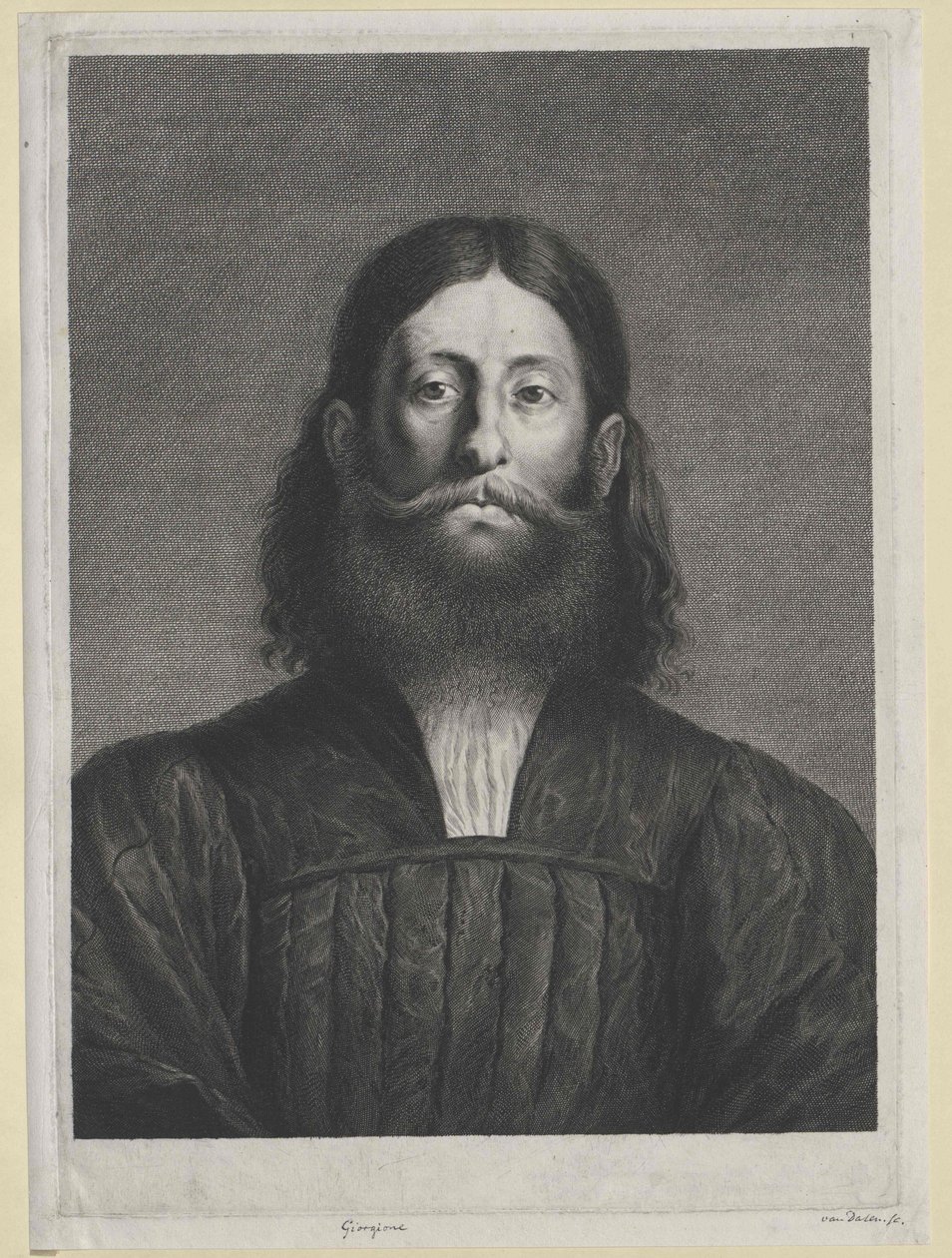 Giorgione (tryk) af Artist Unknown