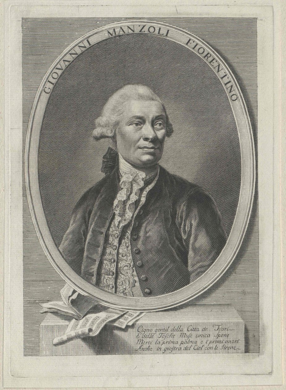 Giovanni Manzuoli (tryk) af Artist Unknown